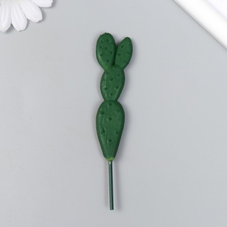 Artificial plant for creativity "Cactus ordinary prompting" 11x5 cm