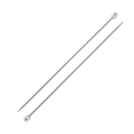 Knitting needles straight, aluminum, 4.50 mm/35cm, 2 pcs-1