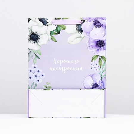 Laminated package "Be happy every second", 31 x 40 x 11.5 cm-1