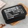 Rectangular lunch box "Caution too tasty", 1200 ml