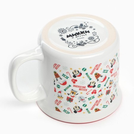 New Year's mug Merry Christmas Mickey Mouse and Friends, 350 ml-5