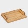 ADELICA barbecue board "3 skewers", 30 × 24 × 1.8 cm, array of birch