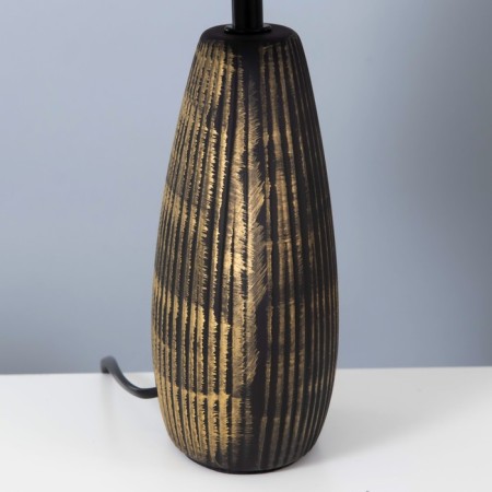 Allano table lamp E14 40W black and gold 20x25x39 cm Risalux-6