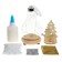 Set for creativity "New Year's night", wooden inserts, snowman