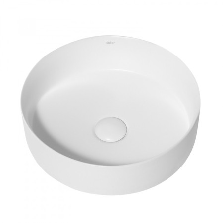 ABBER Bequem AC2108MW sink, invoice, 360x360x120 mm, white, matte-2
