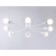 Lamp ceiling in the style of Ambrella Light, Loft, TR80408, 8HE27, white color