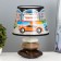 Highway Lamp "Racing" E14 15W white-black 20x20x28 cm Risalux