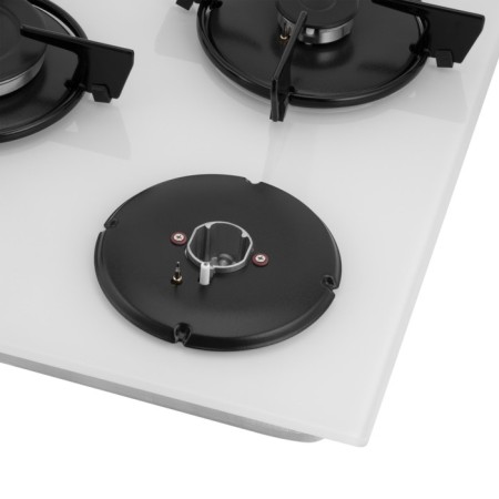 Honing surface Homsair HGG431WH, gas, 3 burners, white-11