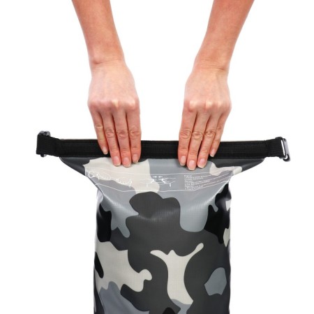 Yugana Germushka, PVC, waterproof 20 liters, one belt, camouflage-cyphra-10