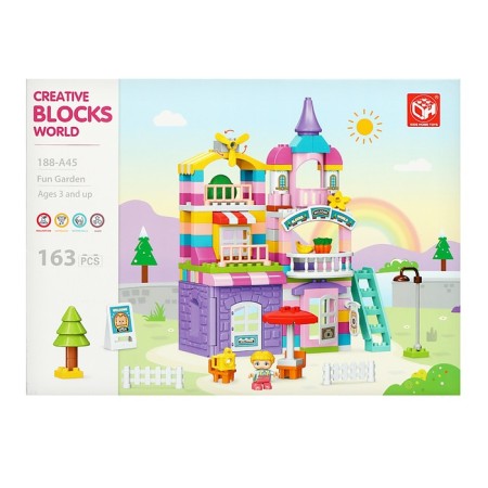 Designer "Wonderful House", 2 assembly options, 163 details-6