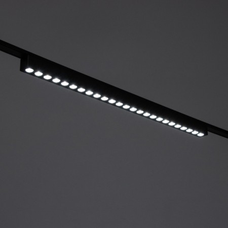 TRUKOLOY LOCTRA ULTRA "Lines" LED 30W 3000K-5700K CRI90 Black 55.6x2.4cm-2
