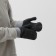 Baby mittens Minaku, col. Gray, 20 cm