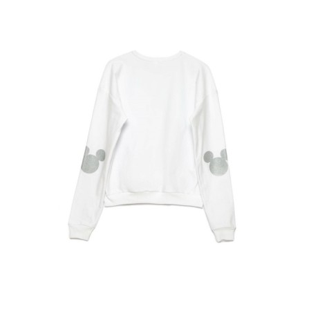 Female sweatshirt CONTE ELEGANT, XS size, White-Silver color-3