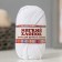 Yarn "soft cotton" 70% cotton, 30% nylon 220m/100g (002 bleach)