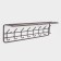 Ban with a shelf 100 cm, brown color