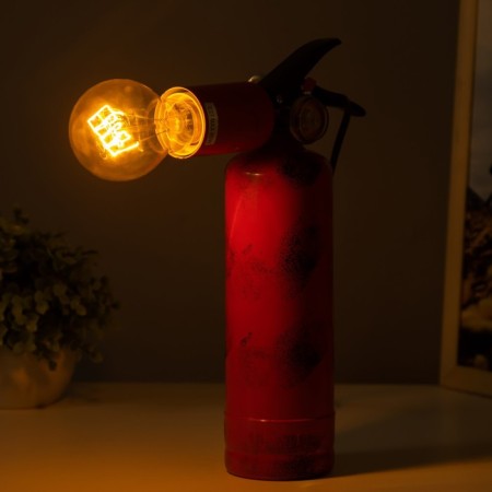 Fire extension table "Fire extinguisher" E27 40W Red 25x20x10cm Risalux-2