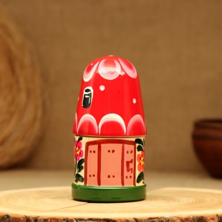 Finger Theater "Kolobok", Teremok and 7 dolls, 14 cm-4