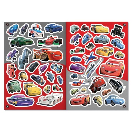 A set of reusable stickers "Cars", 2 pcs., A4 format, Disney format-4