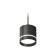 Ambrella Light Acrylic lamp, XP8111023, GX53 LED 12 W, black sand, white matte