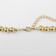 Beads with pearls "Olympia" environment, color gold, 45cm