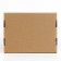 Gift folding box, packaging, “craft, red tape”, 22 x 16.5 x 10 cm