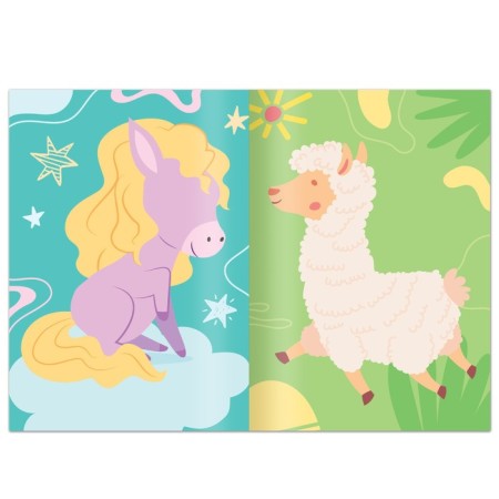 A book with stickers "Penfaes and cuties. Create your cutie ", 12 pp., 68 stickers-2
