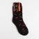 Male terry socks "pepper", black color, size 29