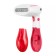 KitFort KT-9192-1, manual, 1300 W, 120 ml, 20 g/min, white-red.