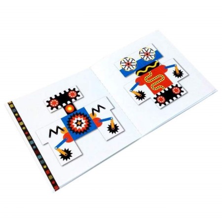 Magnetic puzzle animator "Robot"-2