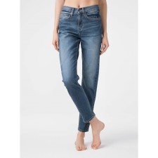 Джинсы женские с высокой посадкой Conte Elegant Relaxed Mom, размер S, цвет bleach stone