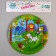 Paperk plate plate, in a set of 10 pieces
