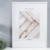 Photo frame Plastic "Mira" 60x80 cm, 640061 White (plastic screen)