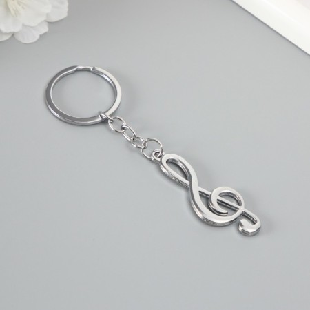 Trick Metal "Violin key" silver 5.6x2 cm-2