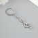 Trick Metal "Violin key" silver 5.6x2 cm