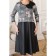 Women's dress, size 44, black color