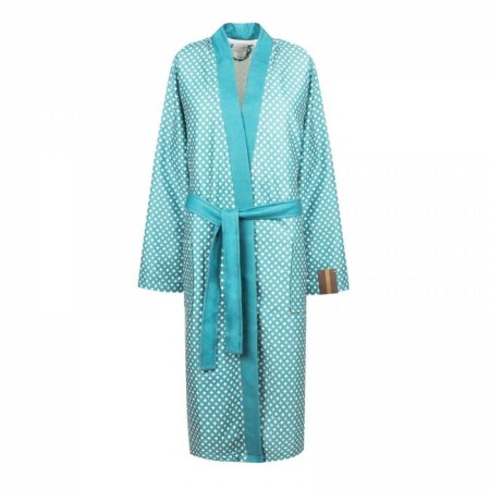 Male bathrobe "Bugatti", size S, green color