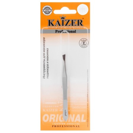 Pinzet Kaizer, beveled, matte, unshakable-2