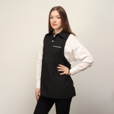 Apron for the master, the color is black