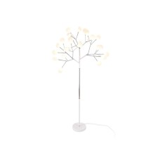 Floor telescopic lamp with a replaceable Ambrella Light, Traditional, TR3029, 27XG4, white, chrome color