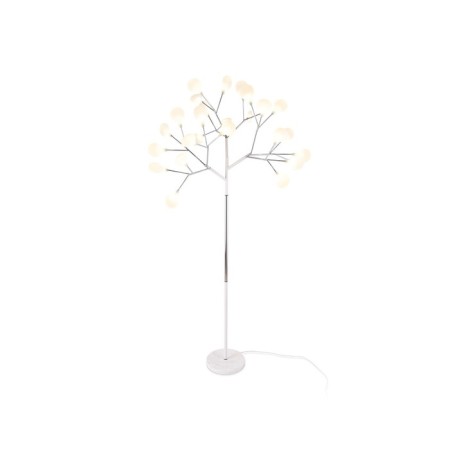 Floor telescopic lamp with a replaceable Ambrella Light, Traditional, TR3029, 27XG4, white, chrome color