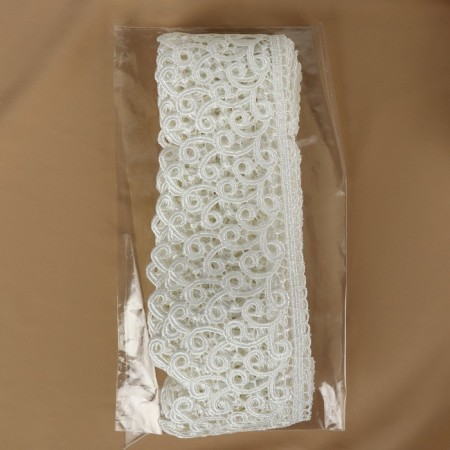 Lace Hipure, 78 mm × 11 ± 1 m, ivory color-2