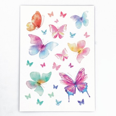 Stickers - Butterfly, 14 × 21 cm-1