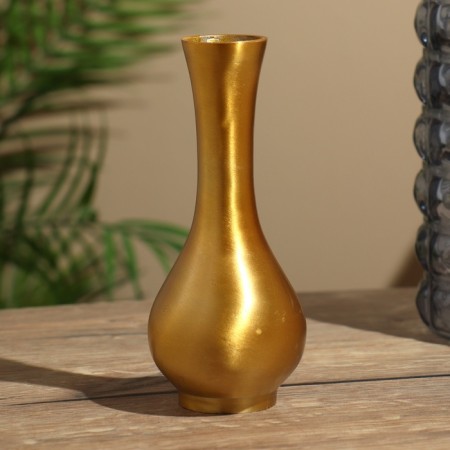 Vase "Leon" aluminum 7x7x17 cm-1