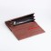 Women's wallet on a magnet, powder color