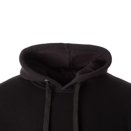 Sweatshirt with the basis of men, the color is black, size 56-5
