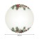 The tablecloth on the table "Bilateral Christmas design", Round, Saten, D = 150 cm