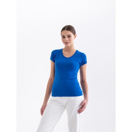 Female T -shirt, size 48, blue color-3