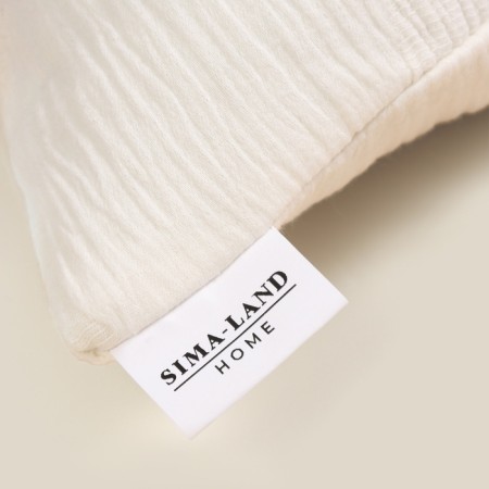 Decorative pillow SL Home Cotton 40*40 cm, muslin/jacquard, 100% cotton-1
