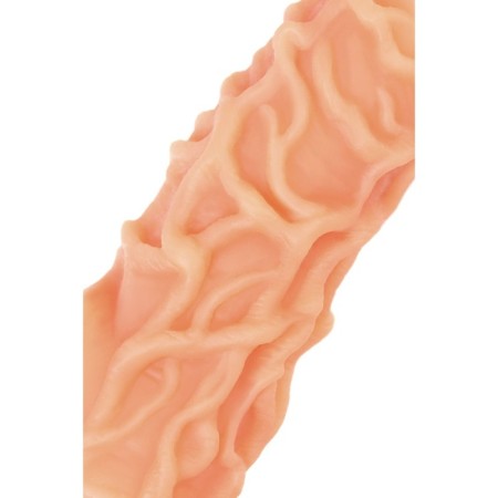 Kokos nozzle is realistic with additional stimulation, TPE, bodily, 12 cm-9