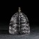 Crystal capacity for honey "Hive with a bee", 200 ml, h = 11.8 cm